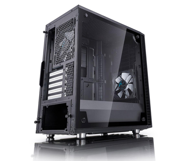 FRACTAL DESIGN Define Mini C TG 3. 5'HDD/2.5'SDD uATX/ITX Tempered Glass   side panel FD-CA-DEF-MINI-C-BK-TG - 442149 - zdjęcie 6